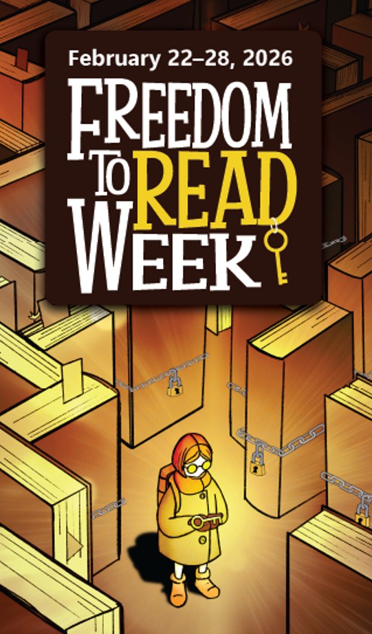 Learn about Challenged books in Canada
Freedom to Read Week 2026